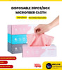Disposable Microfiber Cleaning Cloth (20pcs/Box) | Absorbent | Wet & Dry Use | Kitchen | Household Cleaning