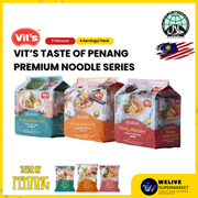 Vit’s Taste of Penang Premium Instant Noodles (Hokkien Mee, Asam Laksa, White Curry)