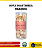 CNY HUAT Toast Bites Series | Halal Friendly Snack | 350g | Caramel | Tomato | Hae Bee Hiam | Spicy Mala |Snacks