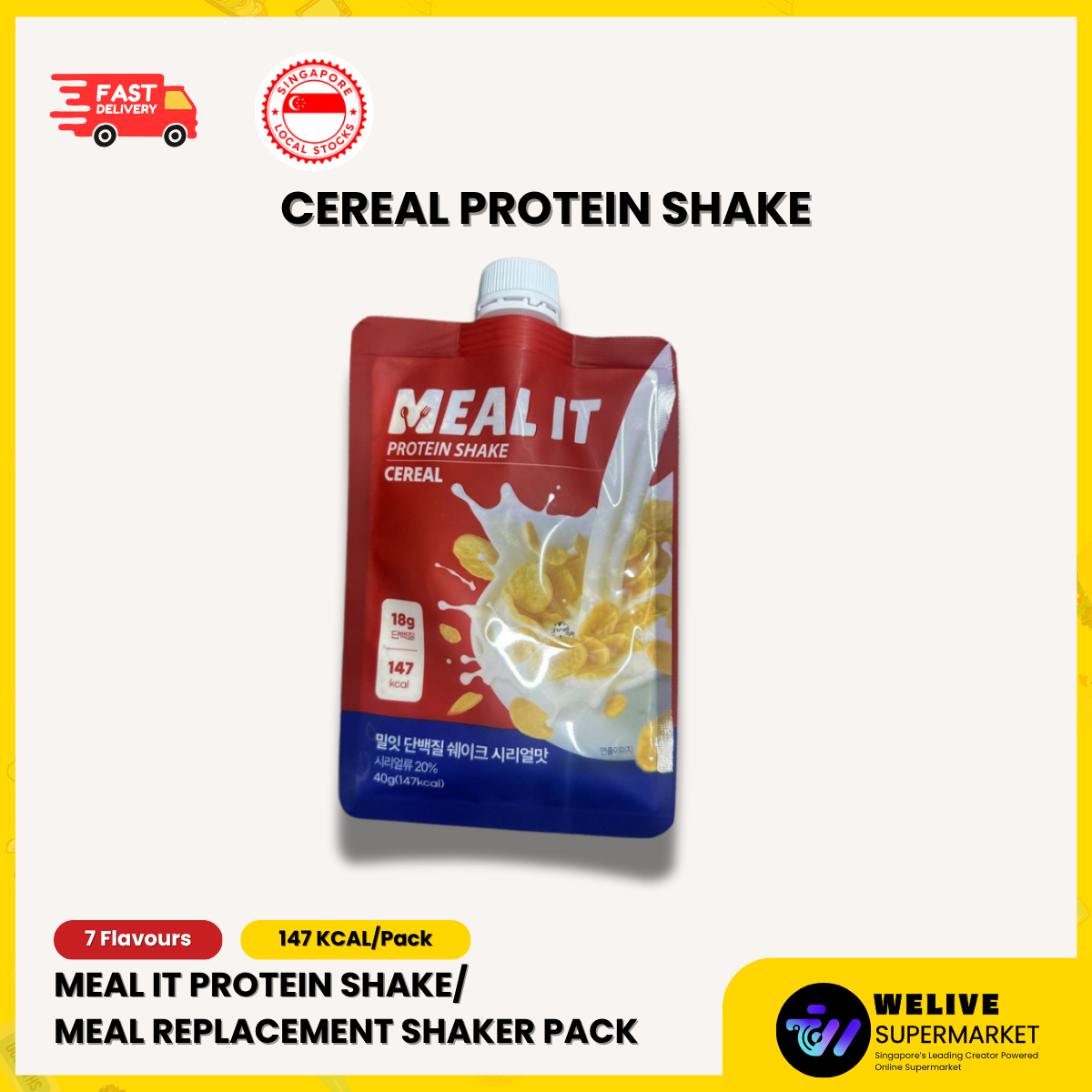 MEAL IT Protein Shake – High-Protein Meal Replacement Drink | Healthy | High-Protein |