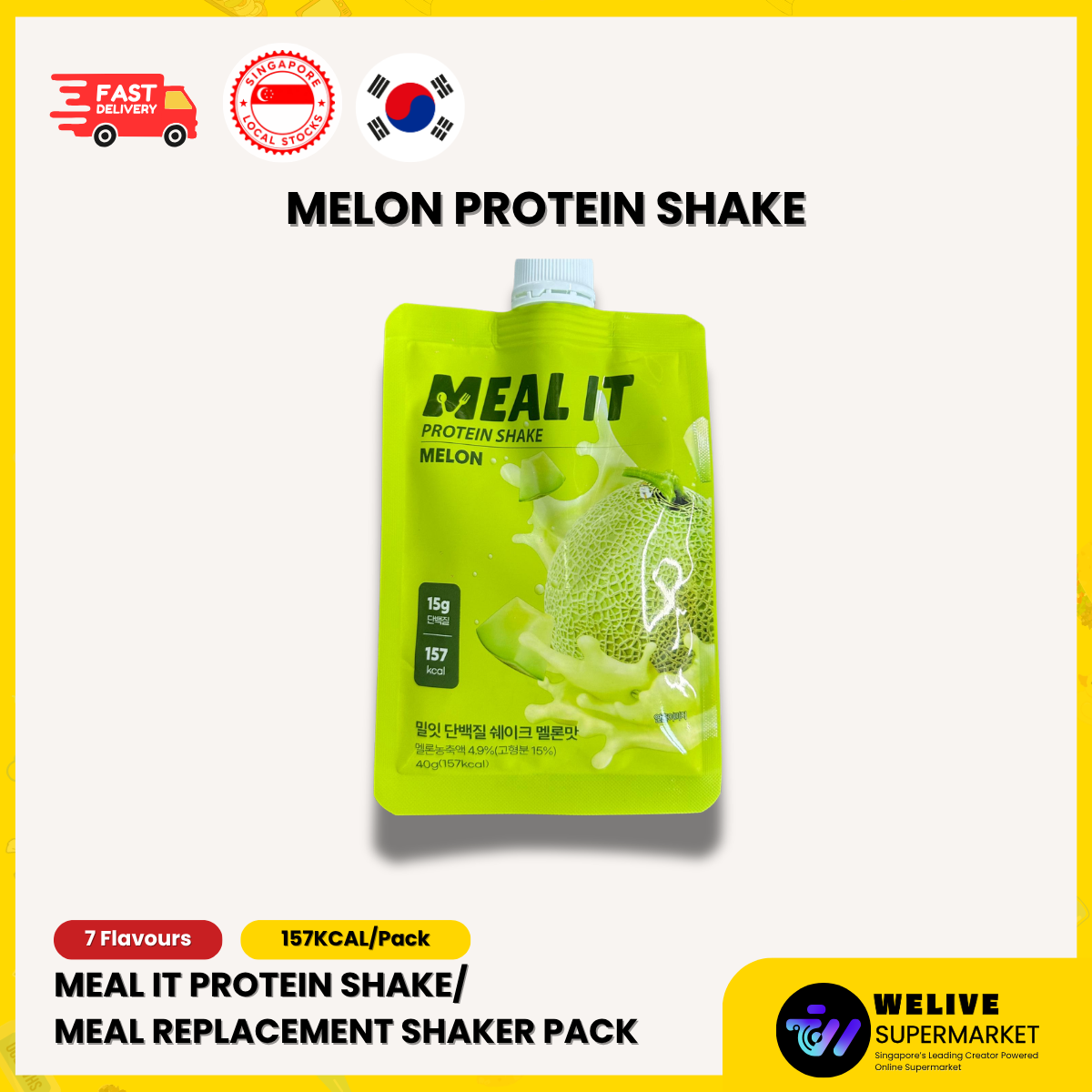 MEAL IT Protein Shake – High-Protein Meal Replacement Drink | Healthy | High-Protein |