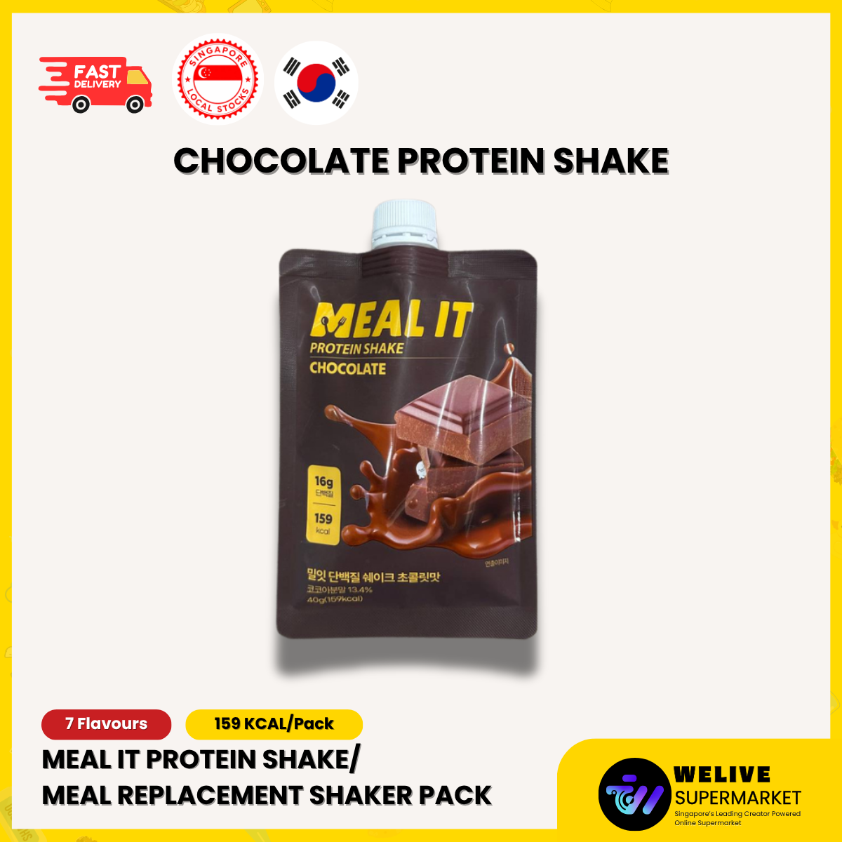 MEAL IT Protein Shake – High-Protein Meal Replacement Drink | Healthy | High-Protein |