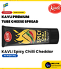 KAVLI Premium Tube Cheese Spread - 8 Flavours, 250-275g, Rich & Creamy, Made in Sweden