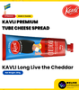 KAVLI Premium Tube Cheese Spread - 8 Flavours, 250-275g, Rich & Creamy, Made in Sweden