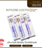 2pcs Soft Bristle Toothbrush | 10,000 Ultra-Soft Bristles | Gentle Gum Care Toothbrush | Daily Adult Toothbrush