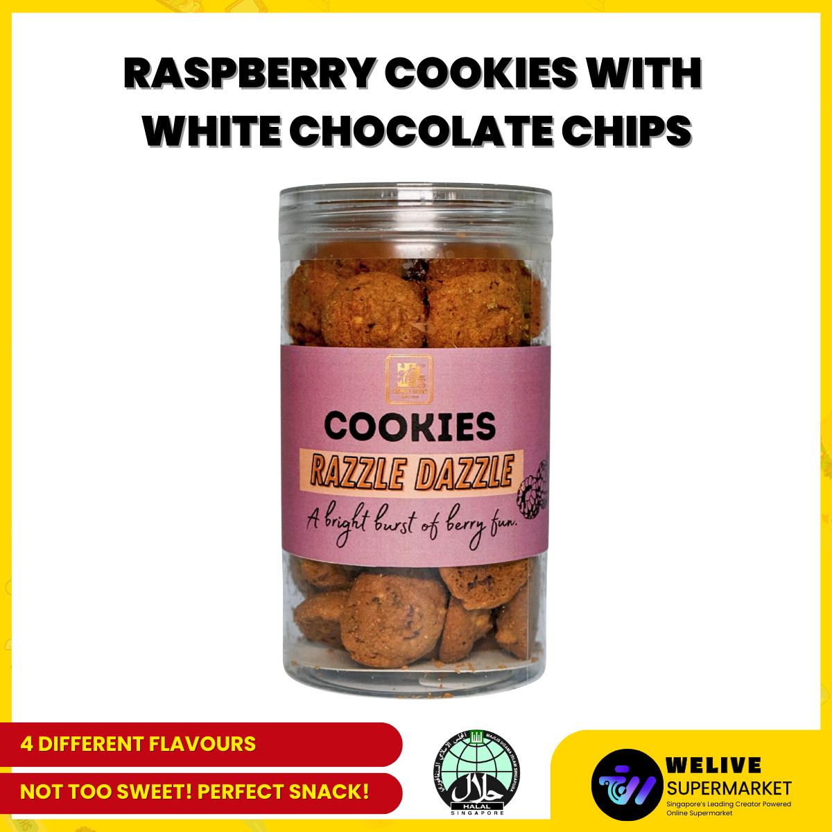 Hand-Made Cookies With Nuts & Chocolate Chips | Halal-Friendly | 200g | Cookies | Snacks