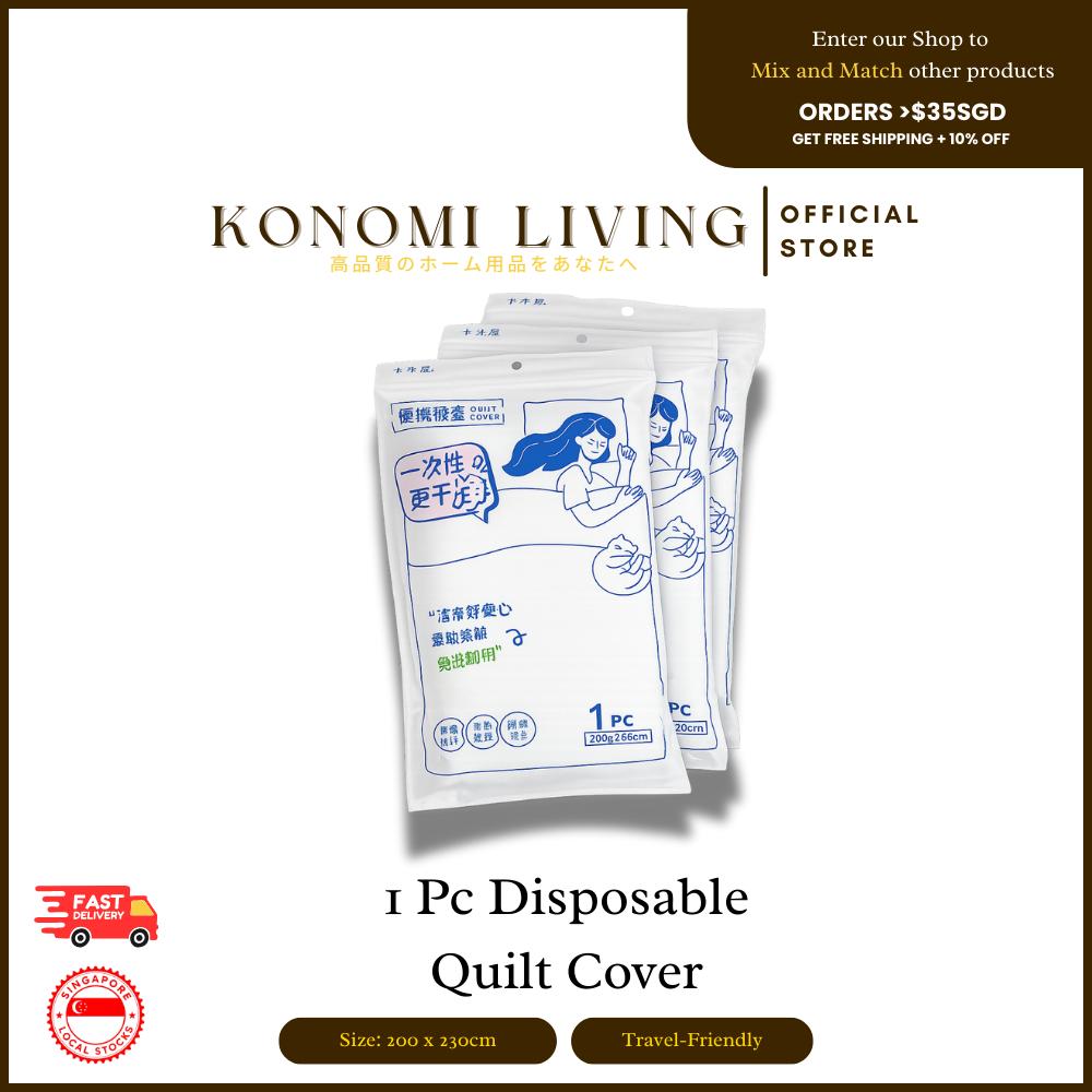 [BUY 5 FREE 1] Disposable Quilt Cover (200 × 230cm) | Single-Use Travel Bedding Cover | Hygienic, Lightweight & Travel-Friendly
