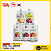 Fresh Farm Korean Juice | Korean Fruit Drink | Cold Press Juice | Fruit Juice Extract | Pure Juice | No added Sugar| 5 Flavours | Kids Friendly | Healthy Juice | Fiber Juice