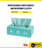 Disposable Microfiber Cleaning Cloth (20pcs/Box) | Absorbent | Wet & Dry Use | Kitchen | Household Cleaning