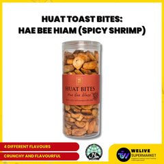 Huat Toast Bites - Hae Bee Hiam (Spicy Shrimp)