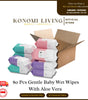 [BUY 15 FREE 5] 80 Pcs Gentle Baby Wet Wipes | Tear-resistant | Aloe Vera | Large and Thick | Suitable for Sensitive Skin