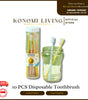 [BUY 2 GET FREE 1] 10pcs Disposable Toothbrush Set | Soft 0.18mm Bristles | Travel-Friendly & Hygienic | Pastel Colours | Easy to Use