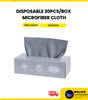 Disposable Microfiber Cleaning Cloth (20pcs/Box) | Absorbent | Wet & Dry Use | Kitchen | Household Cleaning