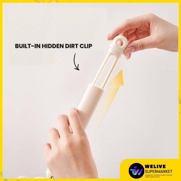 ECOCO 360° Rotating Cleaning Brush | Multifunctional | V-Shaped Bristles | Bathroom & Kitchen Deep Cleaning