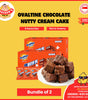 [2 BOX BUNDLE] OVALTINE Chocolate Nutty Cream Cake | 8Pcs/Box | Chocolate Snacks | Snacker's Box