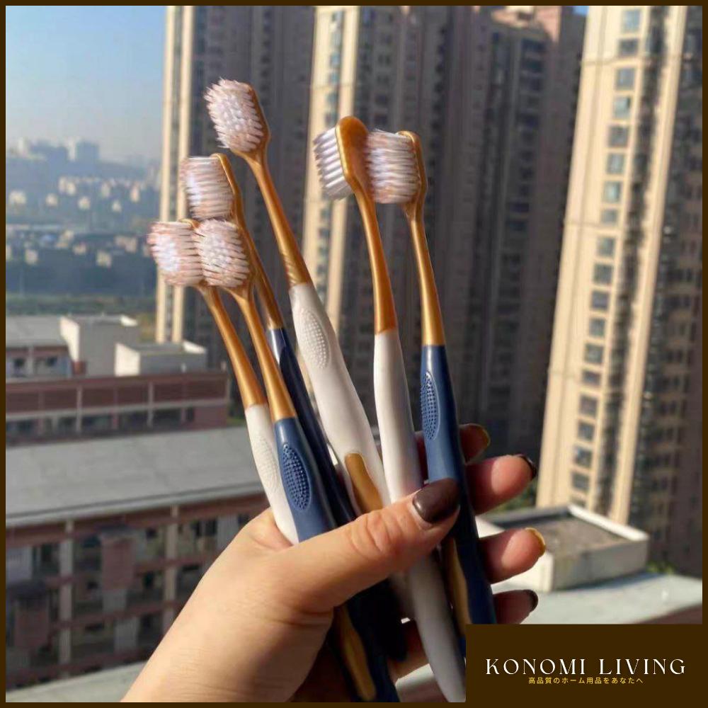 6pcs Soft-Bristle Toothbrush Set | Gentle 0.15mm Bristles | Comfortable & Travel-Friendly Oral Care | Disposable