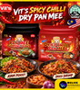 Vit’s Spicy Chilli Dry Pan Mee | Ayam Penyet & Dried Shrimp | 4 Servings