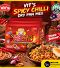 Vit’s Spicy Chilli Dry Pan Mee | Ayam Penyet & Dried Shrimp | 4 Servings