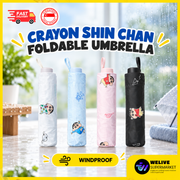 Crayon Shin Chan Foldable Umbrella | Compact Windproof Design