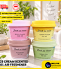 Ice Cream Scented Gel Air Freshener 160g | 4 Fragrances