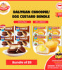 [20 PACK BUNDLE] DA LI YUAN CHOCO PIE/ EGG CUSTARD PIE BUNDLE | CREAMPIE |SNACKER'S BOX