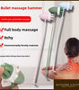 2-in-1 Multi-Purpose Back Massager & Scratcher | Long Handle, Flexible, Full Body Relief | Massage Tools