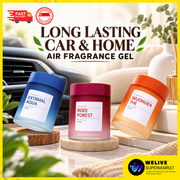 Car & Home Fragrance Gel | 3 Scents | Room & Small Space Freshener