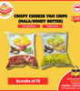 [10 PACK BUNDLE] Crispy Chinese Yam Chips (Sichuan Mala/Honey Butter) | Snacker's box