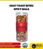 CNY HUAT Toast Bites Series | Halal Friendly Snack | 350g | Caramel | Tomato | Hae Bee Hiam | Spicy Mala |Snacks