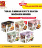<TIKTOK VIRAL> Taiwan Thick & Thin Cut Knife Sliced Noodle Series Instant Food instant noodles (WELIVE X Chwee Song)