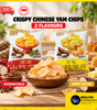 Crispy Chinese Yam Chips | Sichuan Mala & Honey Butter