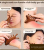 4-in-1 Gua Sha Massage Comb | Face Lift | Neck Relief | Shoulder Scraper | Acupressure Tool | Reduce Puffiness and Water Retention| Improves Blood Circulation | Loosen Tight Muscles |