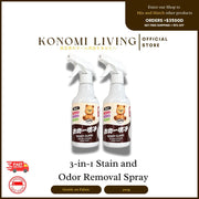 [BUY 3 FREE 1] 3-in-1 Fabric Stain & Odour Removal Spray | Gentle on Clothing | Deodorising & Cleaning Spray