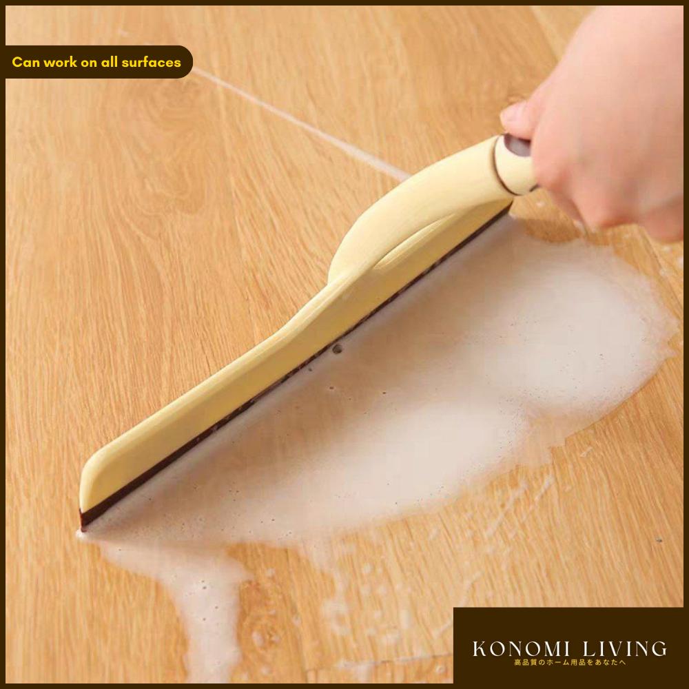 Silicon Magic Glass Wiper | Streak-Free Window & Mirror Cleaner | Multi-Surface Wiping Tool | Flexible | Easy to Use | Non-slip handle