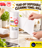 Tear-Off Disposable Cleaning Towel Roll | Household Wipes