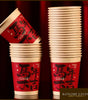 [BUY 2 FREE 1 - 50PCS/PACK] CNY Thick Disposable Paper Cup | Chinese New Year | Festive Design (Random) | Hot & Cold Drinks | Party & Open House