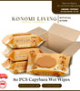 [BUY 15 FREE 5] Capybara Gentle Wet Wipes | 80pcs | Chemical-Free | 100% Purified Water | Baby & Sensitive Skin Safe | Alcohol Free | Fragrance Free