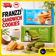 Franzzi Sandwich Cookies | Coconut Latte & Matcha Chocolate