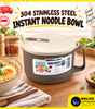 SUS304 Stainless Steel Instant Noodle Bowl | Reusable Food Bowl