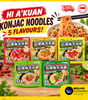 HI A'KUAN Konjac Noodles | 5 Flavours | Ready-to-Mix Instant Noodles
