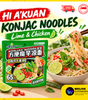HI A'KUAN Konjac Noodles | 5 Flavours | Ready-to-Mix Instant Noodles
