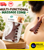 4-in-1 Gua Sha Massage Comb | Face, Neck & Shoulder Massage Tool