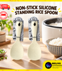 Non-Stick Silicone Standing Rice Spoon | Heat-Resistant Rice Scoop