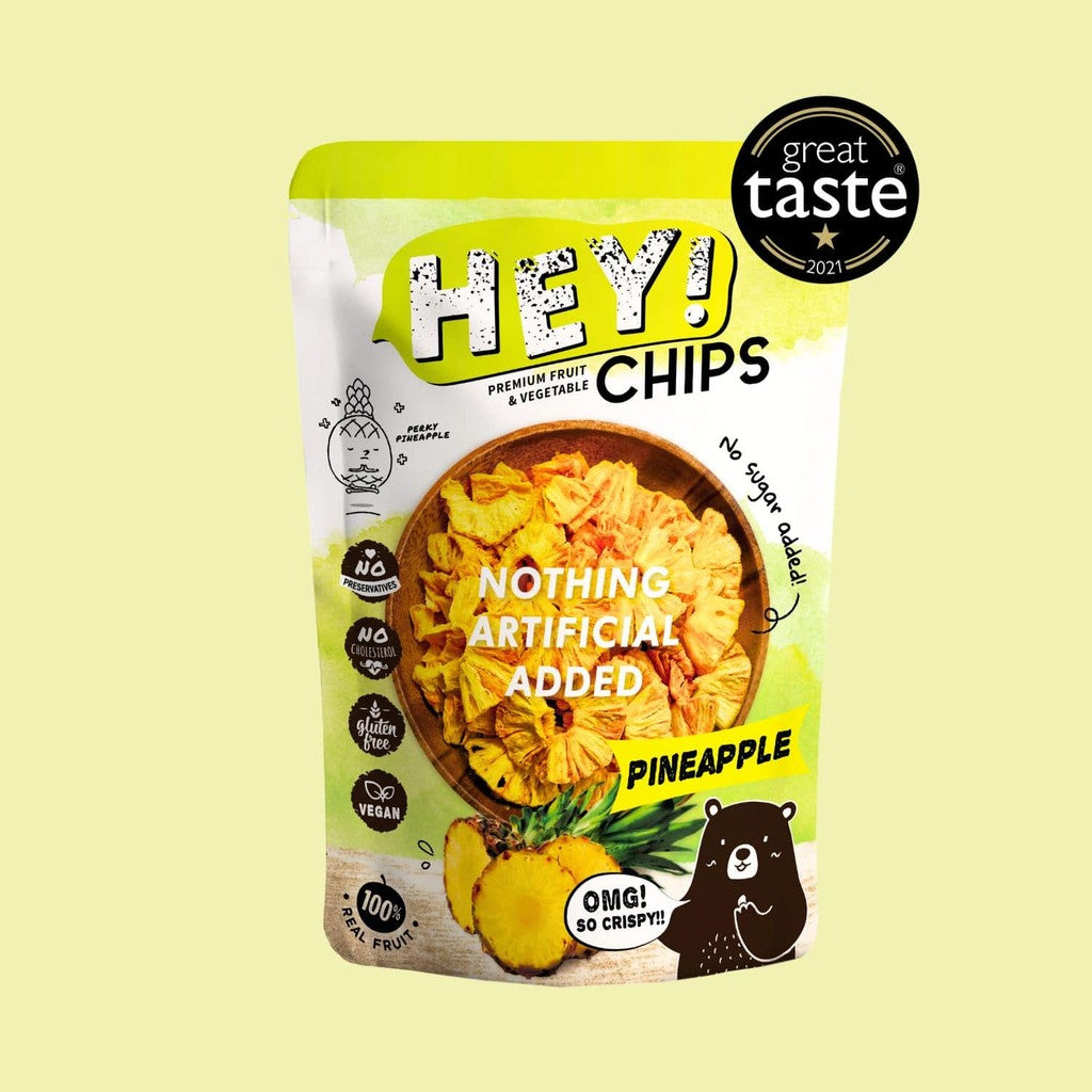 FREEZE DRIED FRUIT & VEGGIE CHIPS/HEYCHIPS/ Halal/ Vegan Chips/ No Added sugar/Broccoli chips