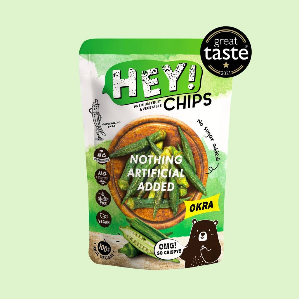 FREEZE DRIED FRUIT & VEGGIE CHIPS/HEYCHIPS/ Halal/ Vegan Chips/ No Added sugar/Broccoli chips