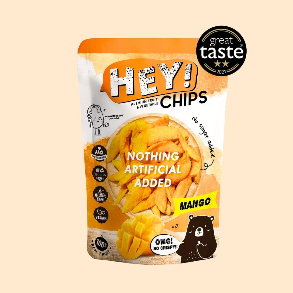 FREEZE DRIED FRUIT & VEGGIE CHIPS/HEYCHIPS/ Halal/ Vegan Chips/ No Added sugar/Broccoli chips