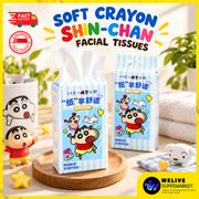 4-Ply Crayon Shin Chan Facial Tissue | 1320pcs Hanging Pack