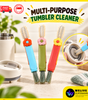 3-in-1 Bottle & Tumbler Cleaning Brush | Lid, Straw & Groove Cleaner