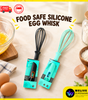 Silicone Egg Whisk 28cm | Flexible Kitchen Whisk for Cooking & Baking